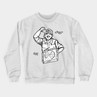 Inktober - day 16 FAT Crewneck Sweatshirt